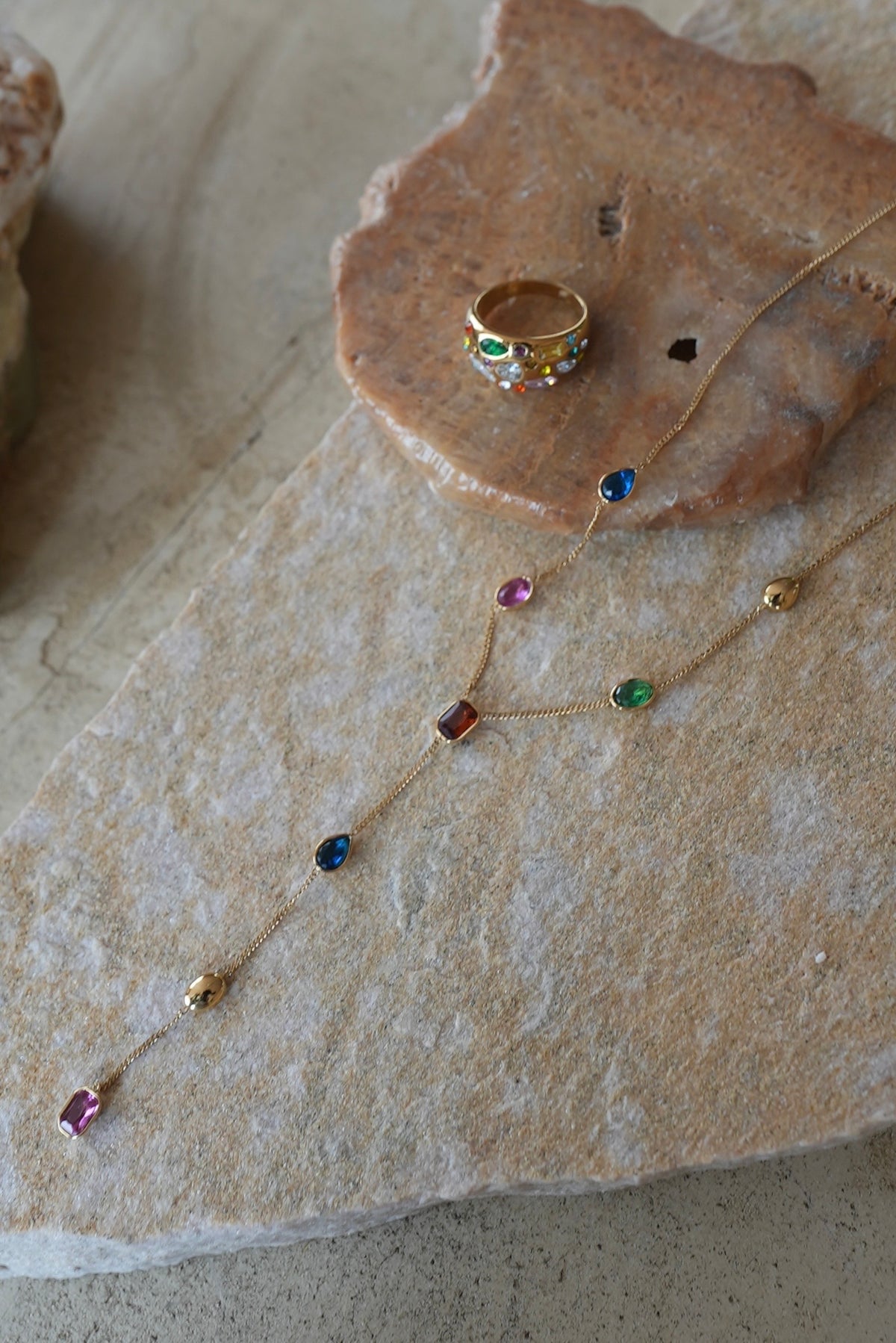 Multi Color Bijou RING