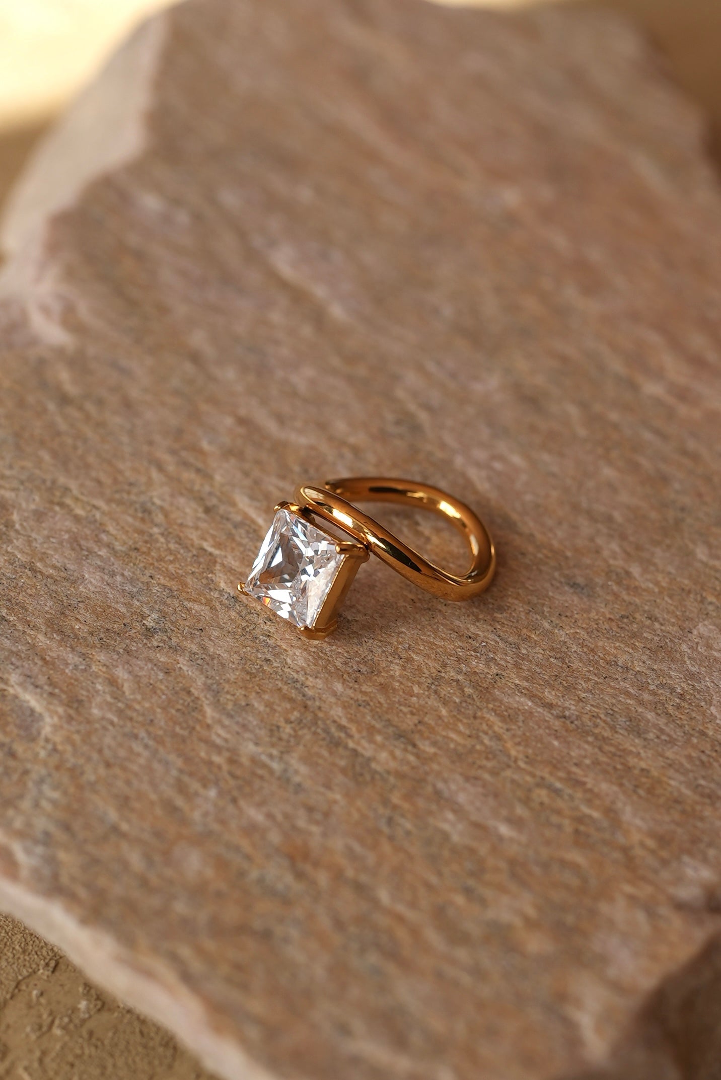 Big Square Bijou Ring