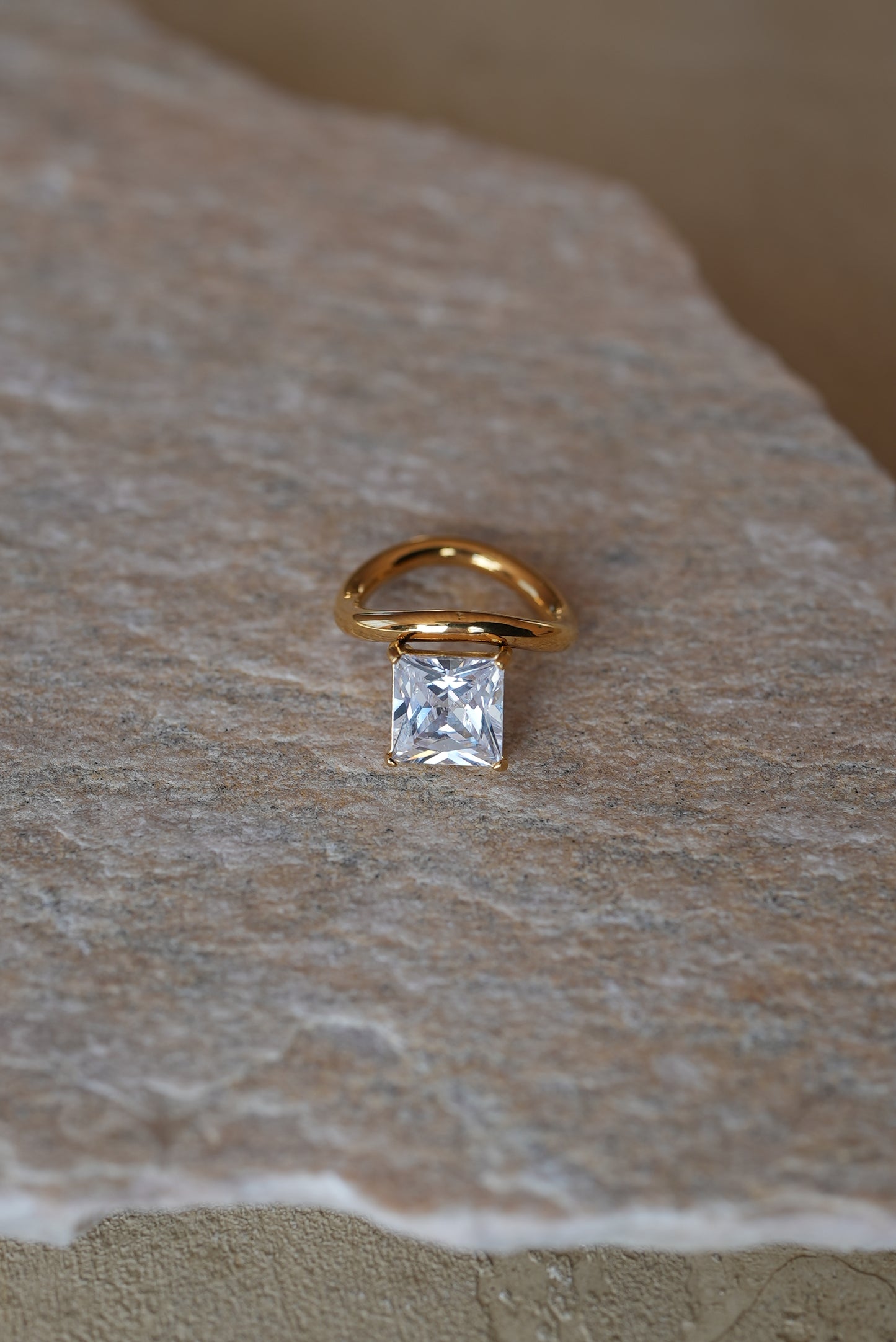 Big Square Bijou Ring