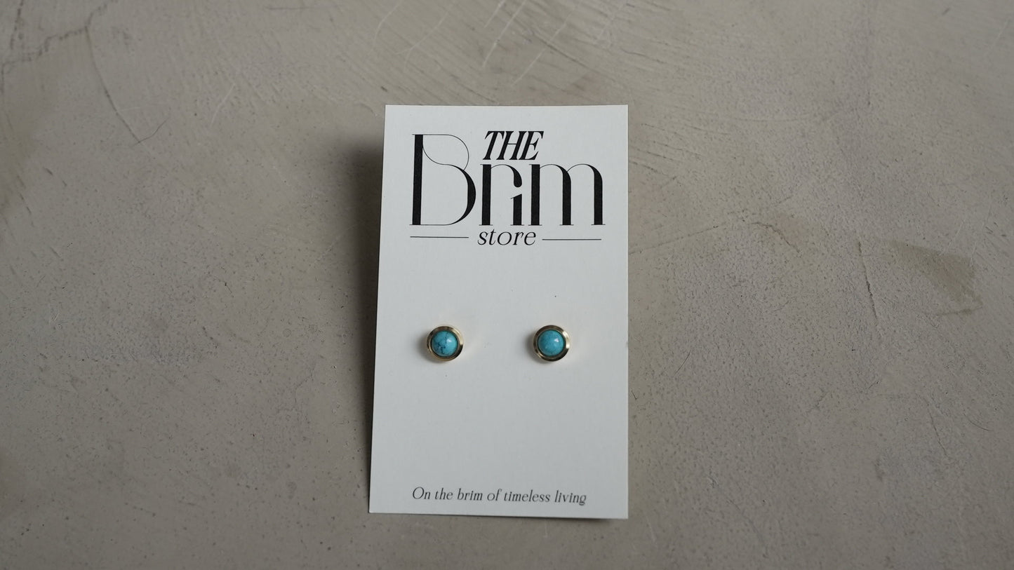 ミニターコイズスタッズ