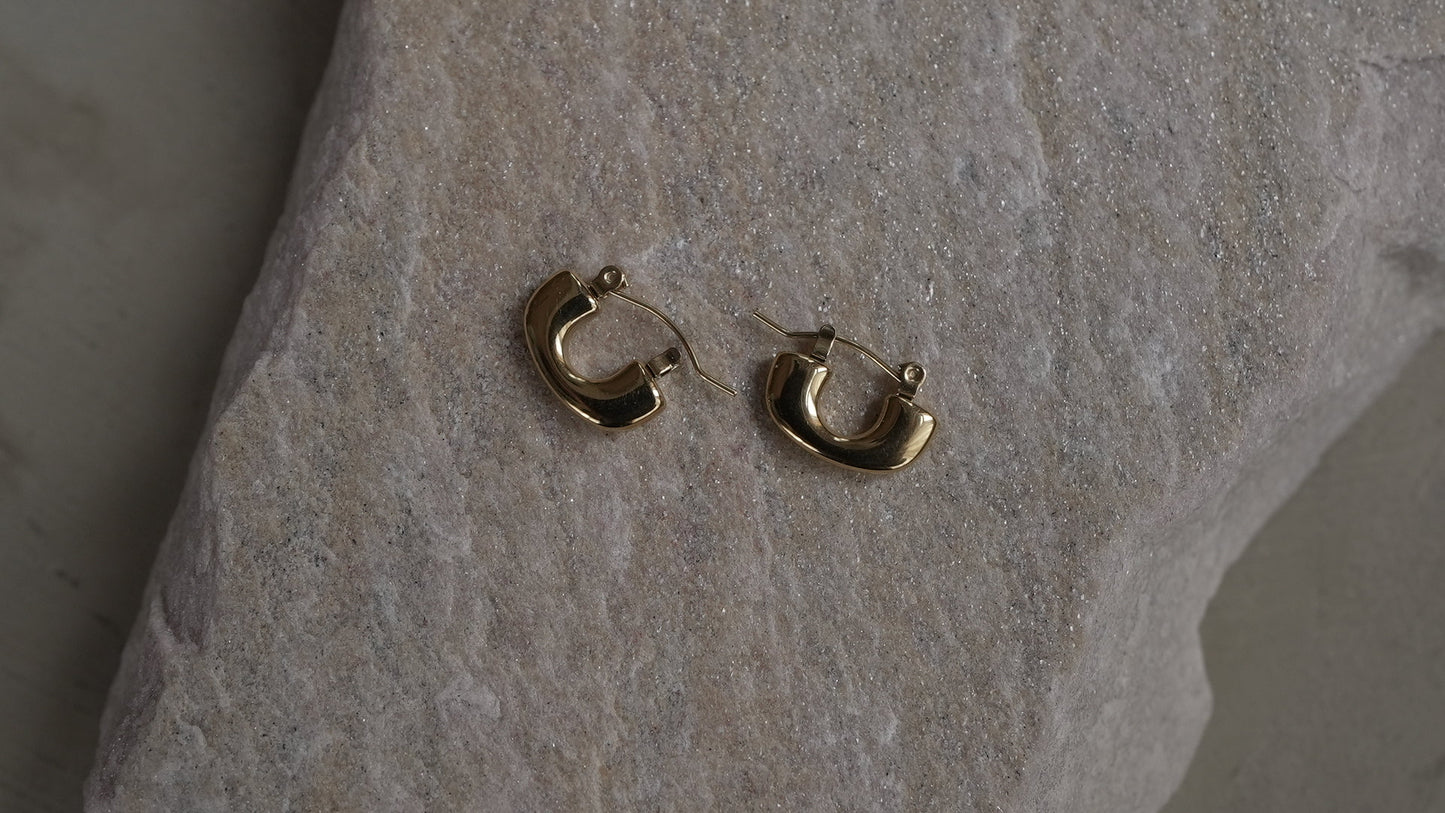 ミニUフープピアス