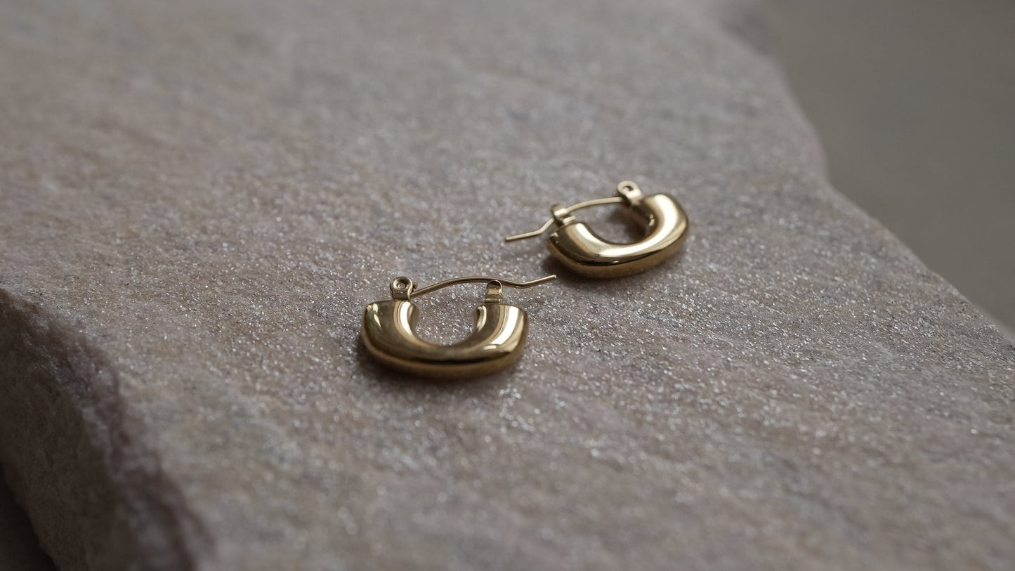 ミニUフープピアス