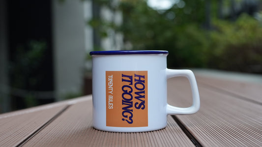 Round Lip Mug Orange