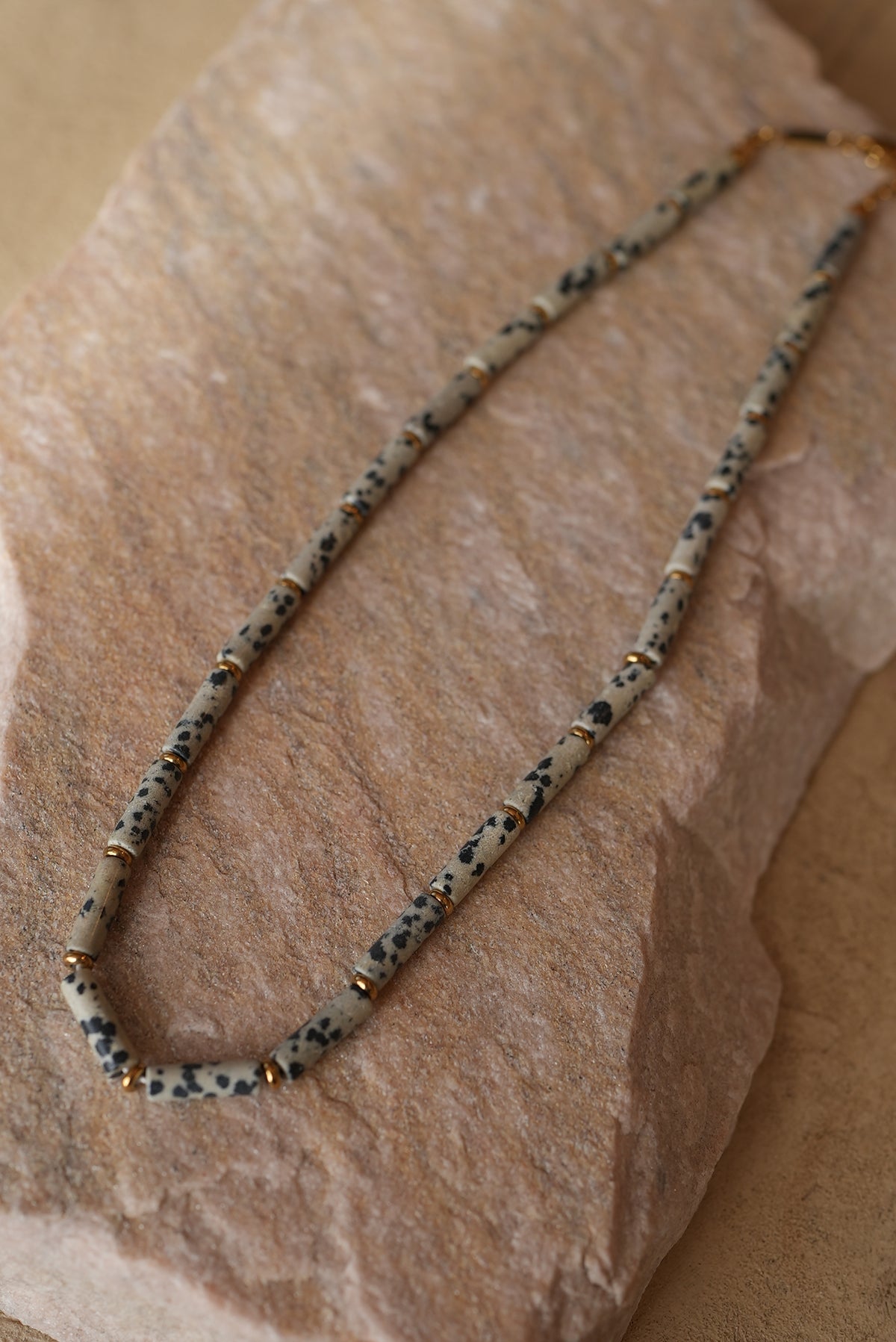 Dalmatian stone Necklace