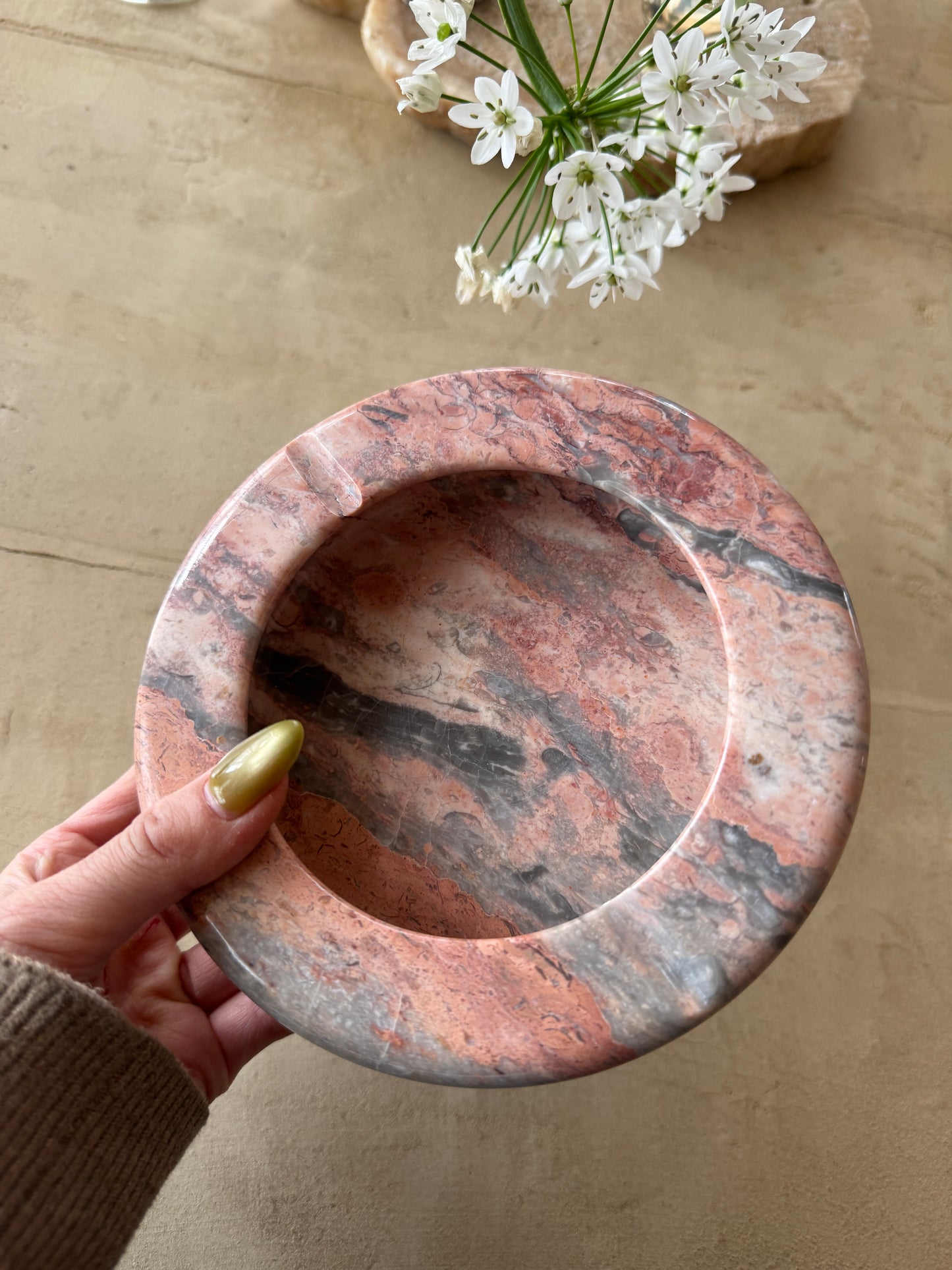 インセンスホルダー (ピンクグレー多め)