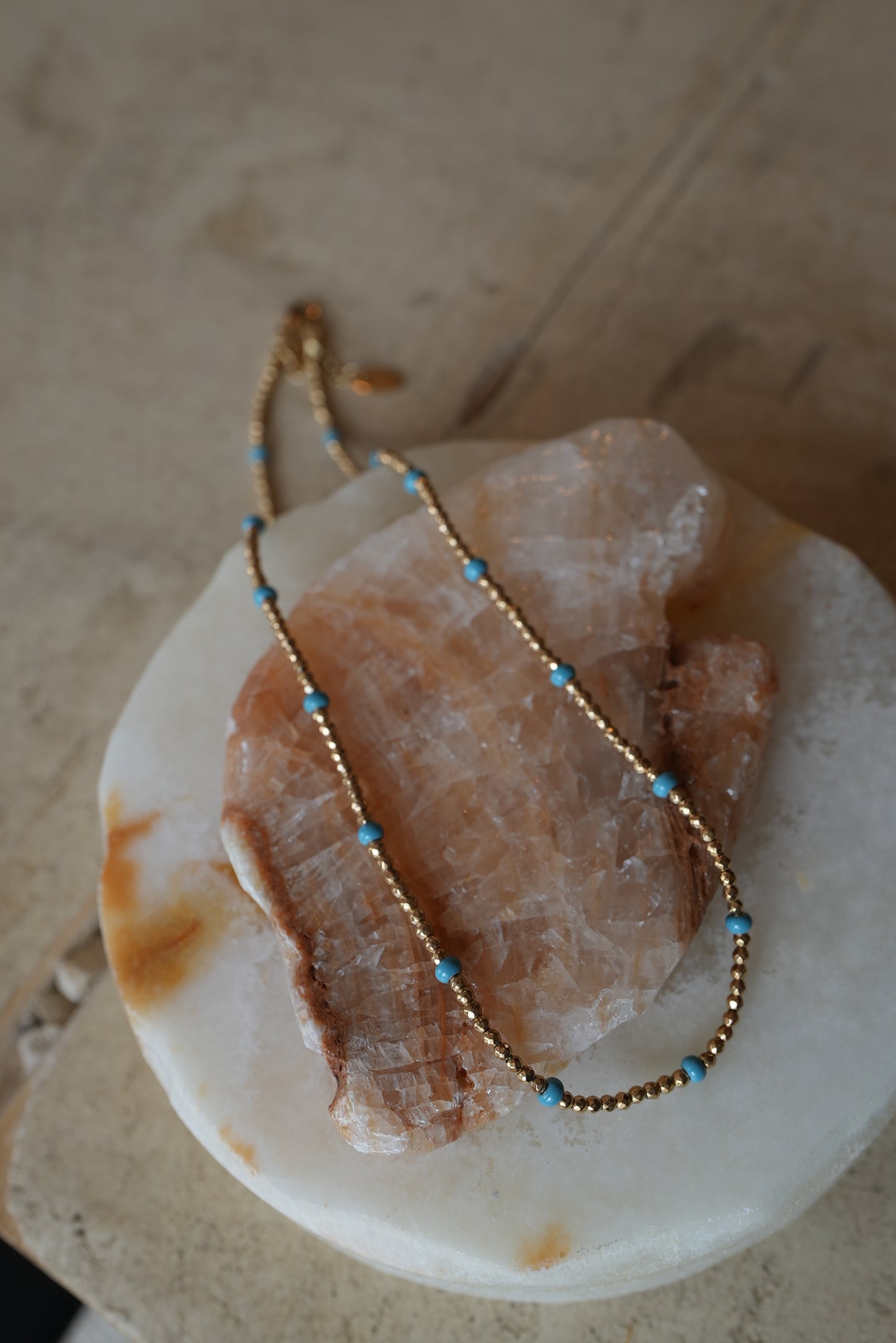 Turquoise Beads Necklace