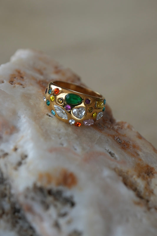 Multi Color Bijou RING