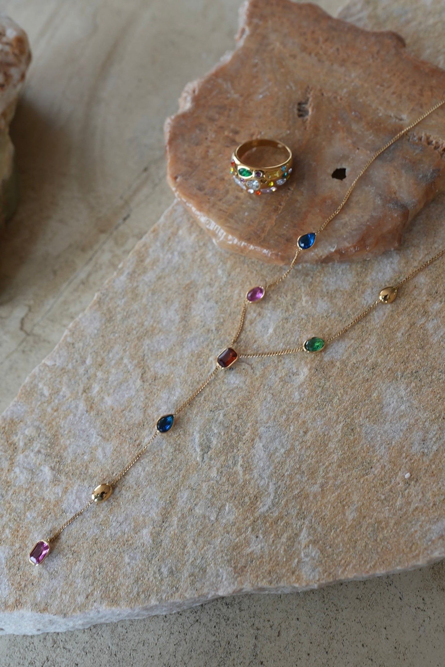 Multi Color Bijou RING