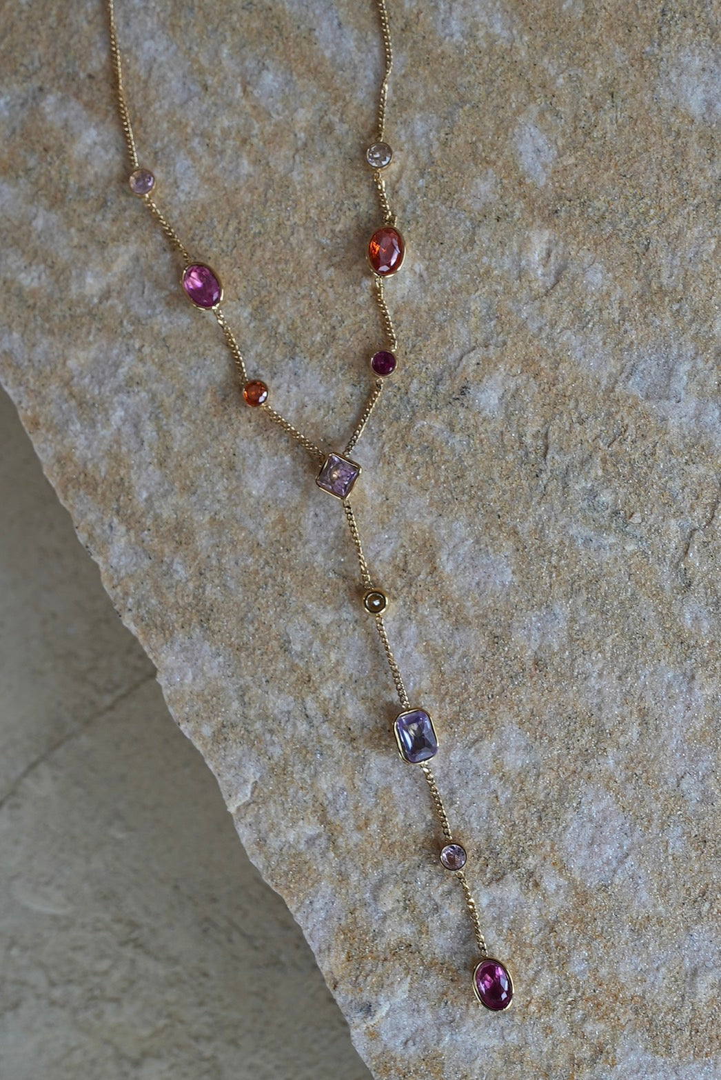Multi Color Bijou Necklace